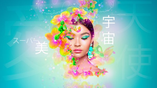 Asian-Girl-Super-Beauty-Universe-Space-Thread-Star-TonyFlowers-Orchid-Lumia-Love-Angel-People-TonykStar-Art
