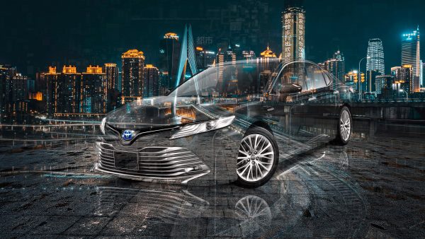 Toyota-Camry-Hybrid-Super-Crystal-City-Soul-Night-Tactile-Hologram-Universe-TonyCode-Art-Car