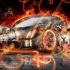 Porsche-Mission-X-Super-Influence-FatPossibility-Fire-Tiger-Car-2023