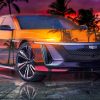 Cadillac-Celestiq-Super-Crystal-Mockery-Soul-Sunset-Palm-Sea-Car
