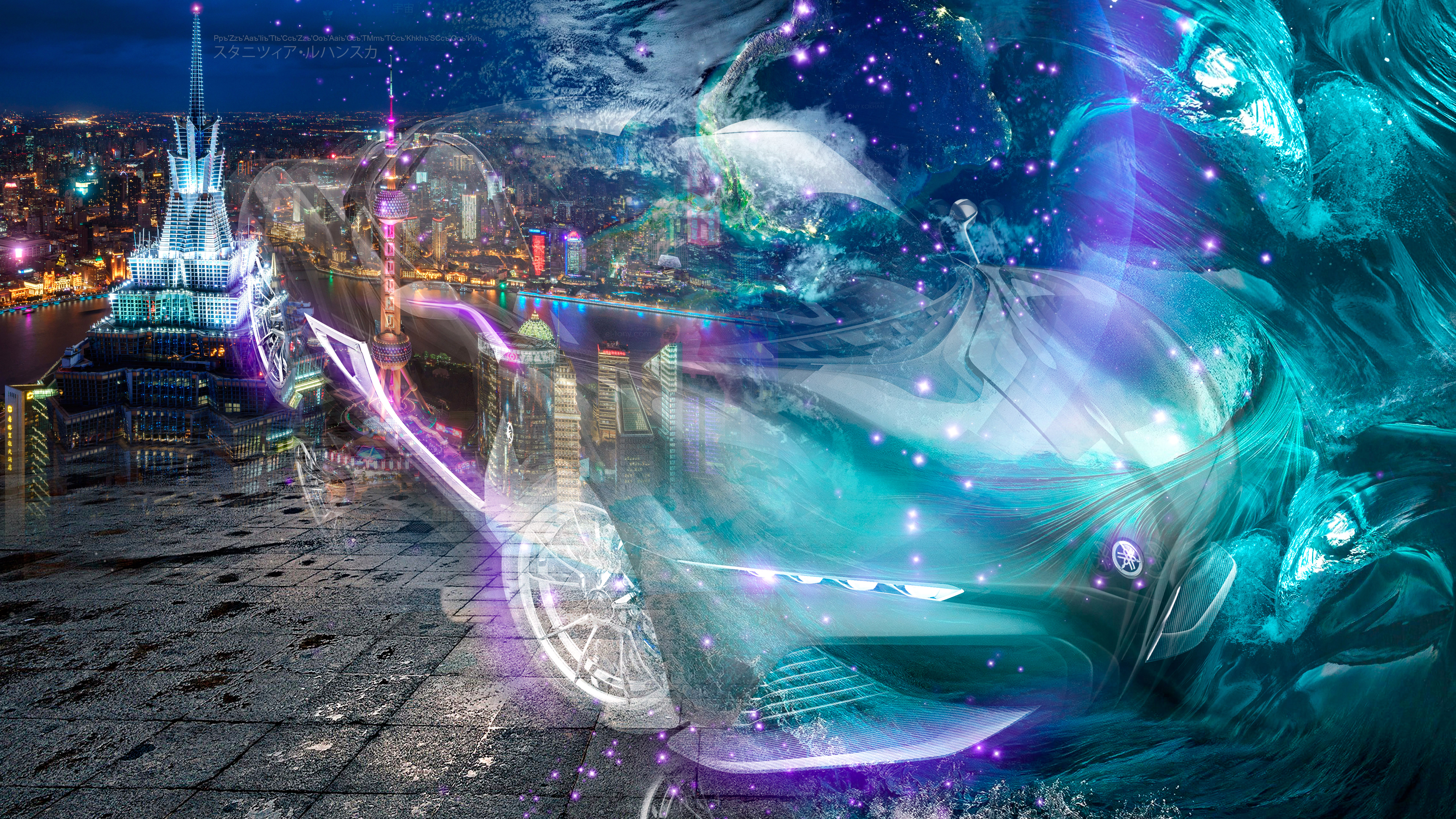 Yamaha-Sports-Ride-Super-Crystal-Stanytsia-Luhanskaya-China-Shanghai-Planet-Earth-Sea-Waves-Magic-Car