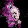 TonyCode-Renaissance-Asian-Sleep-Girl-Super-TonyFlowers-Orchid-Neural-Network-Words-Art-Style