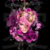 Super-Girl-Orchid-TonyFlowers-Heart-Love-Victory-Infiniti-Japanese-Hieroglyph-Space-Thread-TonySoul-Art