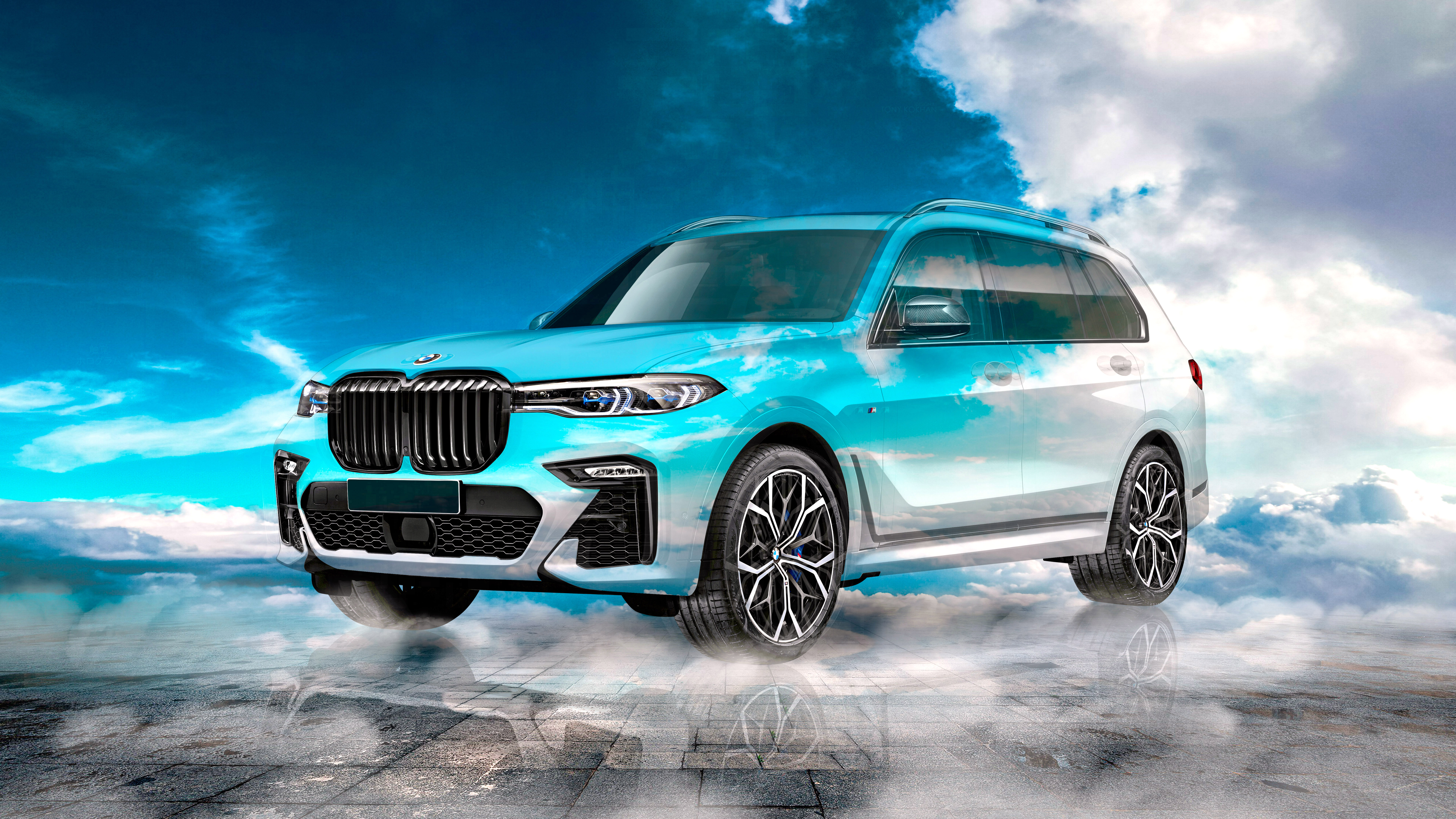 BMW-X7M-Super-Crystal-God-Soul-Sky-Seventh-Heaven-Tactile-Hologram-Art-Car