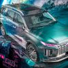 Hyundai-Palisade-Super-Crystal-BeautyRoom-Soul-HongKong-China-Planet-Earth-Sea-Wave-Car