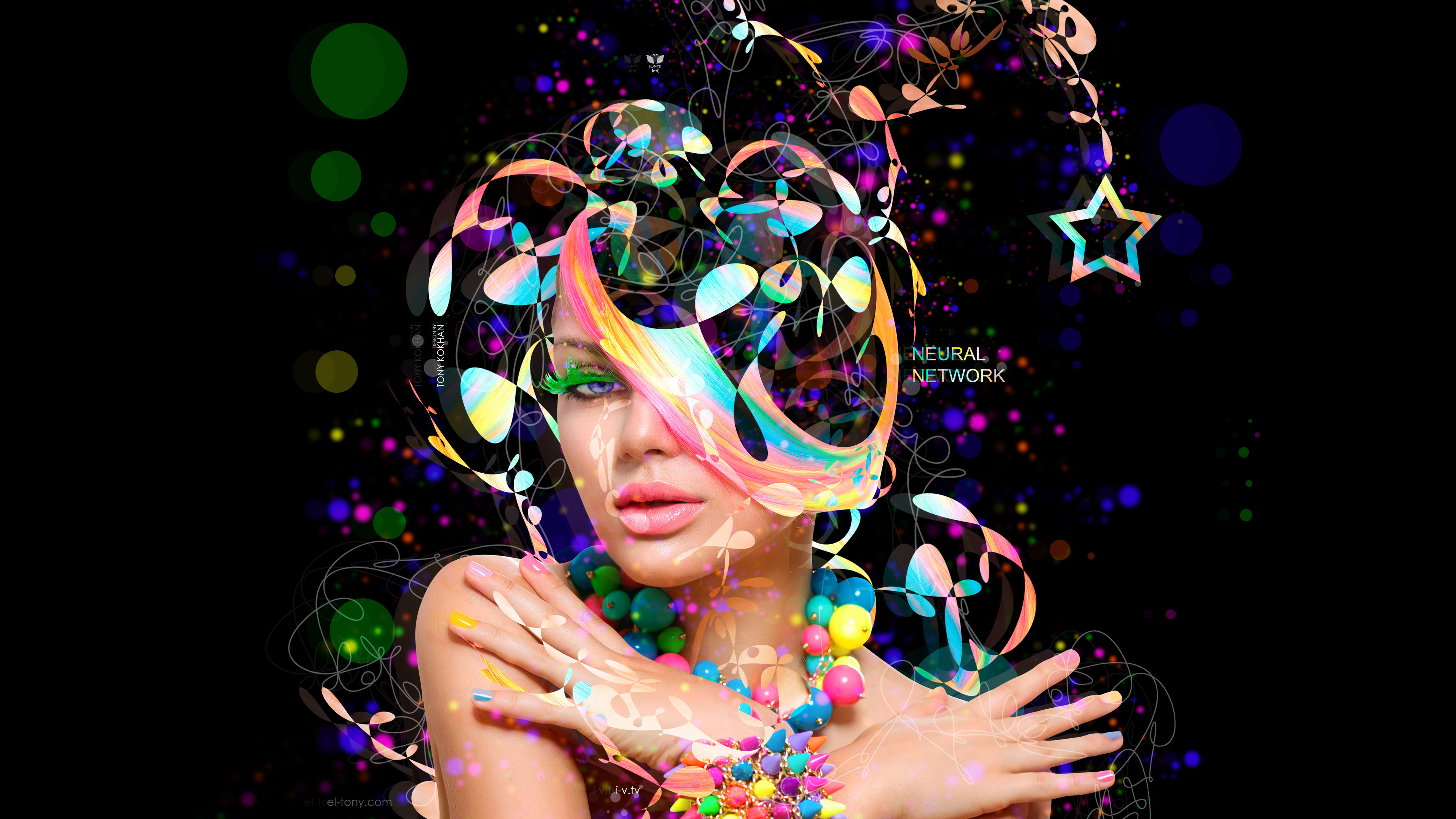 Neural-Network-Super-MakeUp-Girl-Creative-Plastic-Effects-Art